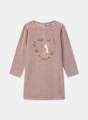 Brown NIGHT DRESS NECHETTE / 25H5PFD1CHNI811