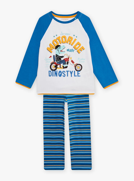 Child boy motorcycle dinosaur pajama set CAMOTAGE / 22E5PG41PYJ001