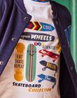 Long sleeve skateboard print T-shirt DAJAMMAGE / 22H3PGE2TML000