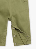 Green twill overalls GADOVE / 23H1BG81SAL621