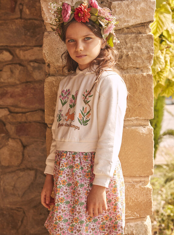 Off white DRESS KAROBETTE / 24E2PF31ROB001