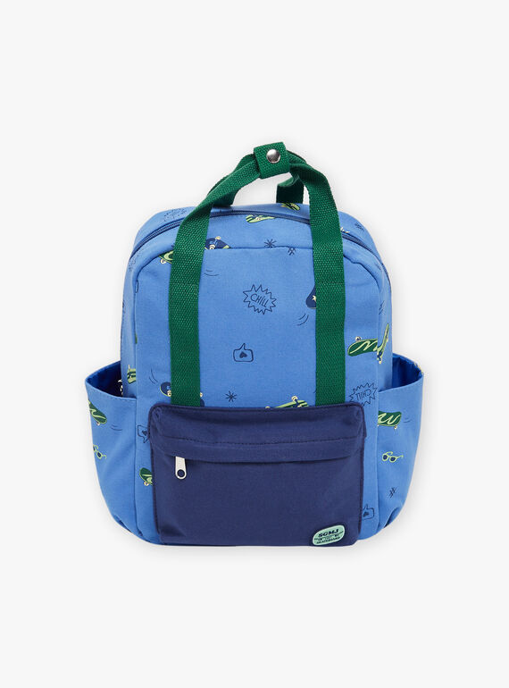 Backpack with fancy print FUPACKAGE / 23E4PGN1BESC233