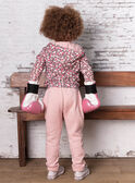 Pink jogging pants child girl BRODETTE / 21H2PF31JGBD314