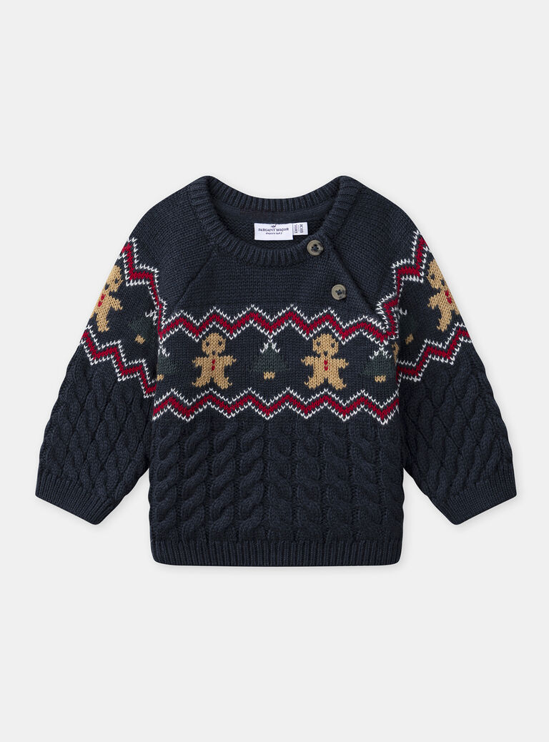 Blue PULLOVER NAWILFRID / 25H1BGY1PULC243