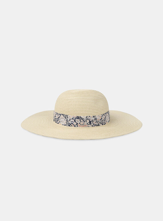 Light beige HAT MRACAPETTE / 25E4PFR1CHA808