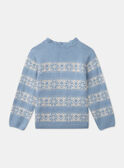 Greyish blue PULLOVER LARACLETTE / 24H2PFS1PUL205