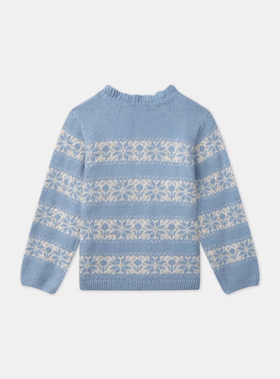 Greyish blue PULLOVER LARACLETTE / 24H2PFS1PUL205