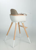 White High chair CHAISE HAUTE OV / 12PRR2001CHH000