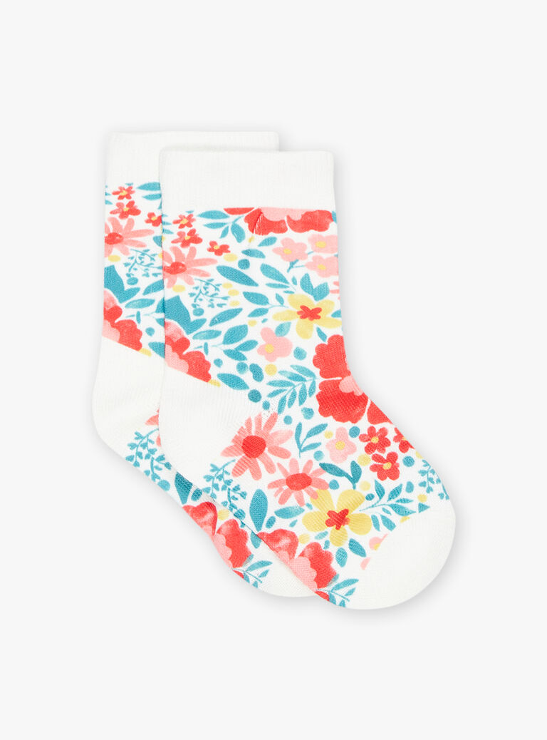 Flower print socks FECHOETTE / 23E4PFB1SOQ001