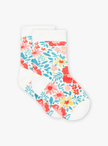 Flower print socks FECHOETTE / 23E4PFB1SOQ001