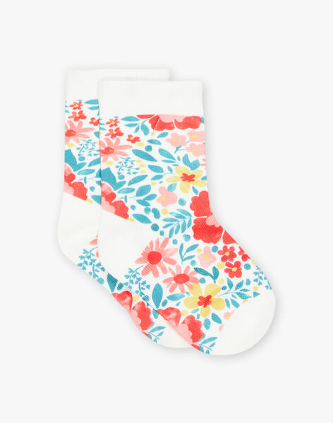 Flower print socks FECHOETTE / 23E4PFB1SOQ001