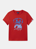 Red TEE SHIRT SS MLUROSSAGE / 25E3PGQ2TMC050