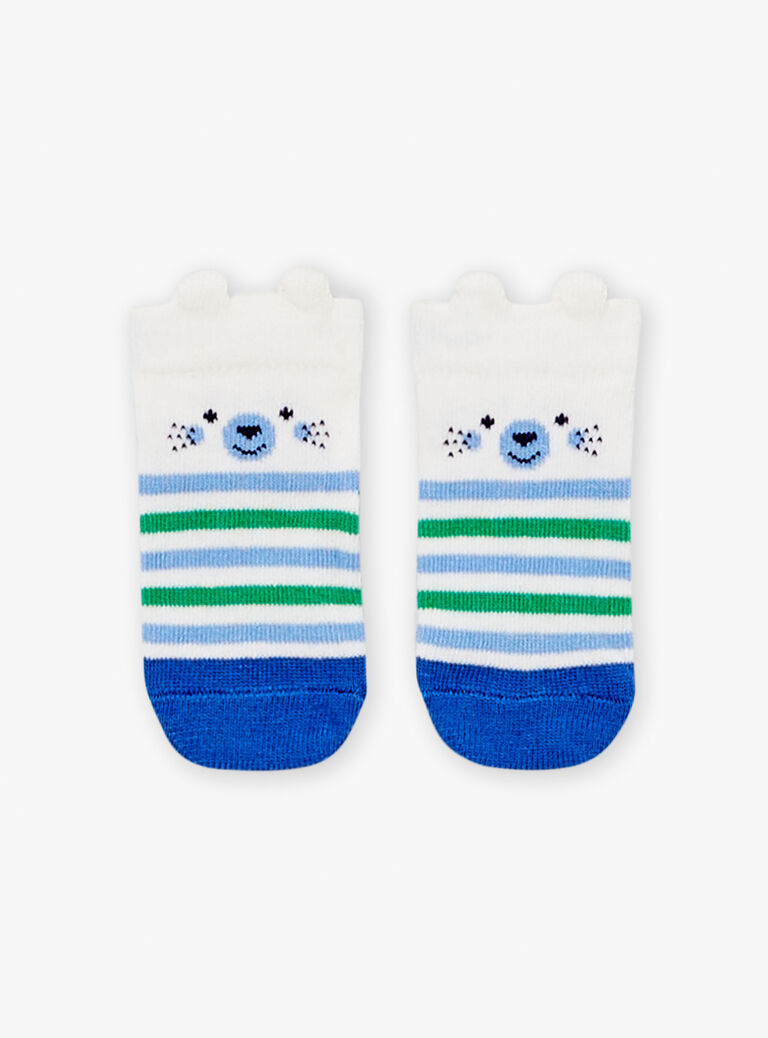 White striped print socks LABERNIE / 24H4BGI1SOB000