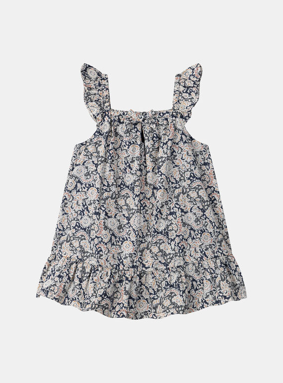 Blue DRESS MAZOE / 25E1BFR1ROBC243