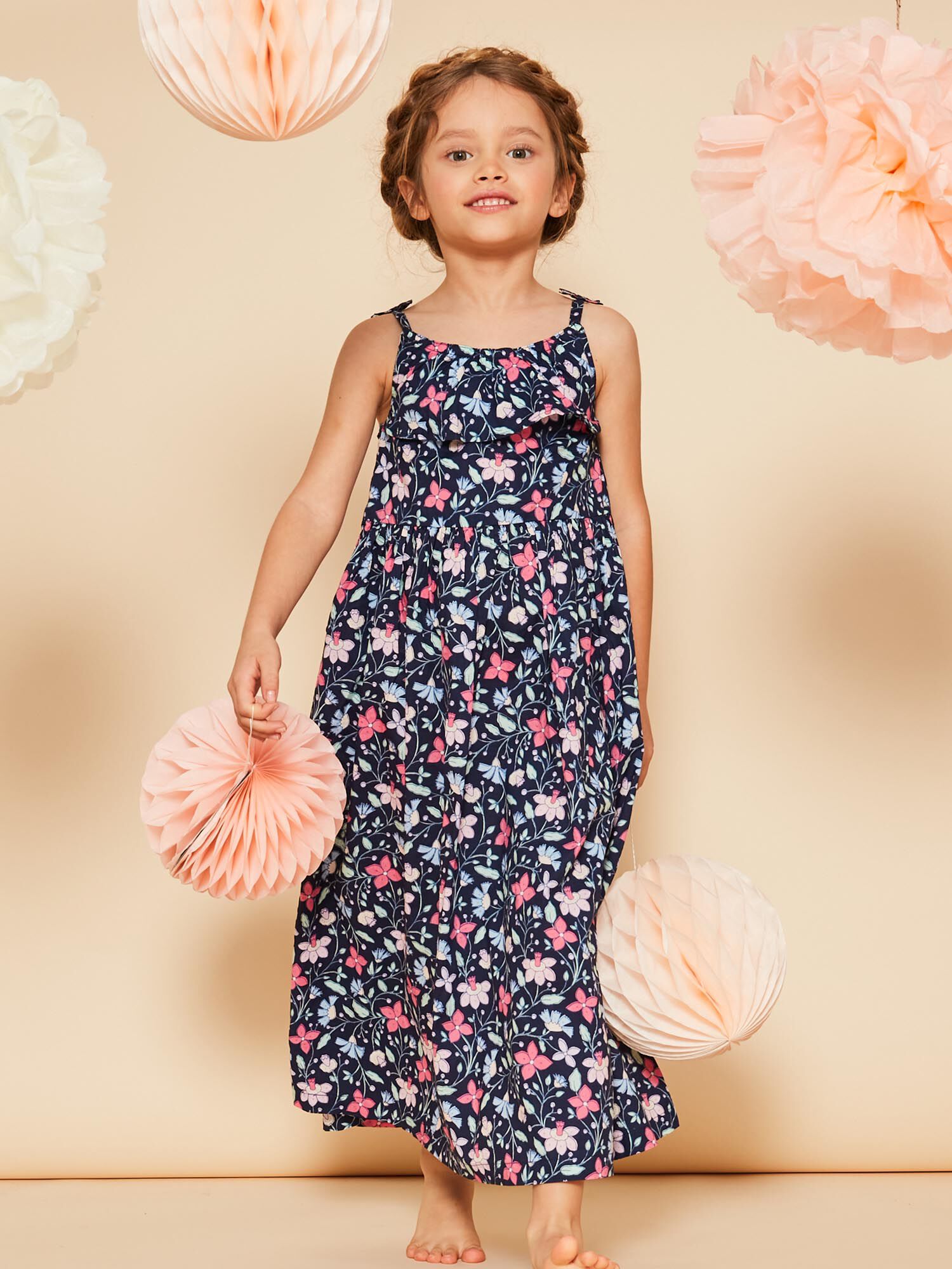 Girls floral maxi outlet
