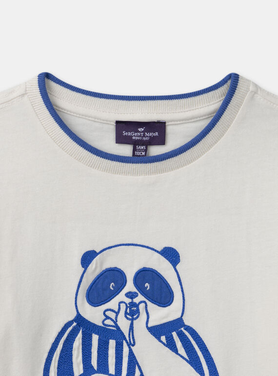 Off white TEE SHIRT LS MEPANAGE / 25E3PG81TML001