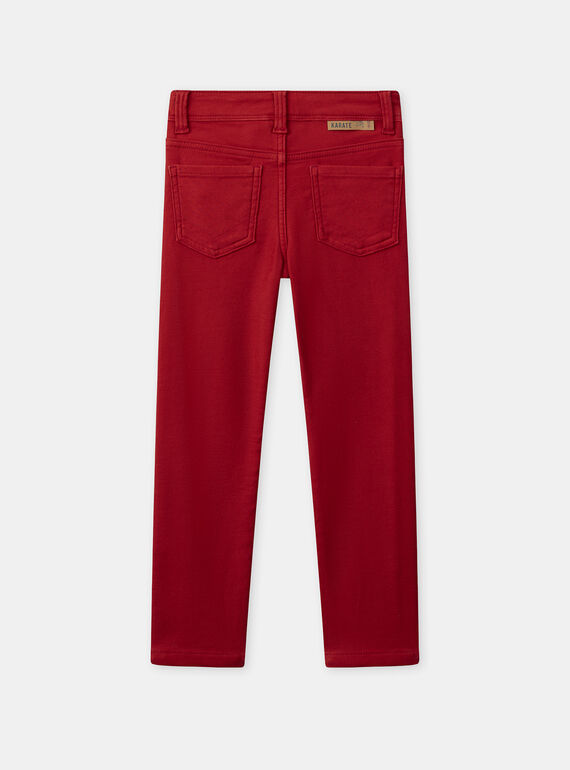 Red cherry PANTS NOCINAGE / 25H3PGP1PAN510