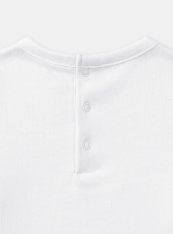 Short-sleeved printed bodysuit T-shirt KAOSCAR / 24E1BGN1BOD001