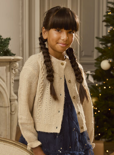 Ivory CARDIGAN LEICRETTE / 24H2PFT1CAR005