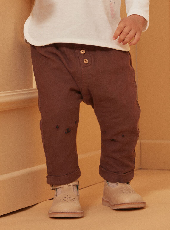 Brown PANTS LAFLO / 24H1BGK1PAN815