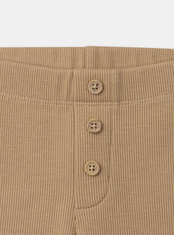 Beige LEGGINGS (bottom) NADENIS / 25H1BGK1LGA014