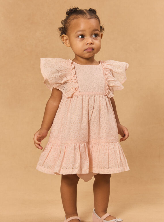 Light coral DRESS MAFARAH / 25E1BFL2ROB415