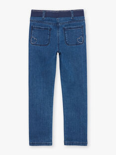 Girl's medium denim jeans BROGINETTE2 / 21H2PFB1JEAP274