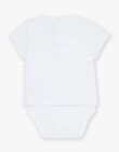 Ecru jersey t-shirt body FAKILLIAN / 23E1BGC1BOD001