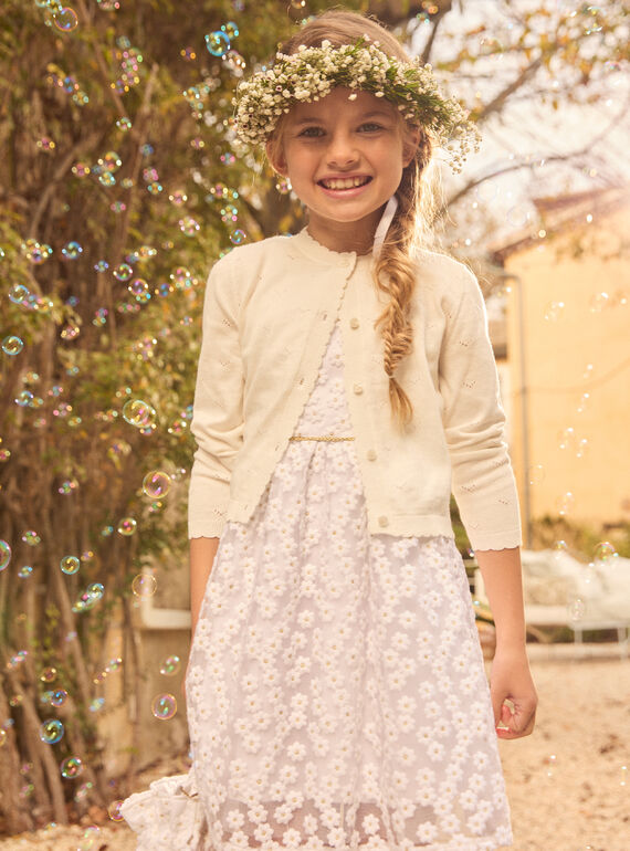 Off white CARDIGAN MREGETTE / 25E2PFL1CAR001