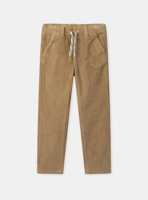 Yellow PANTS NLOCORDAGE / 25H3PGW2PAN107