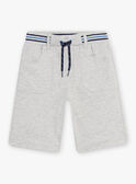 Grey Bermuda shorts child boy 22E3PGT1BERJ920