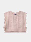Pink CARDIGAN WHITHOUT SLEEVES MAINES / 25E1BF91CSMD309