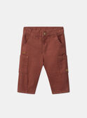 Dark orange PANTS MAALIO / 25E1BG72PAN410