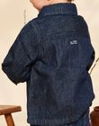 Blue denim jacket with 3D animation ears FILEON / 23E1BG52VESP269
