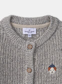 Heather beige CARDIGAN LAOCTAVE / 24H1BGQ1CARA011