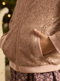 Pink copper JACKET LOICAETTE / 24H2PFU1VESK007
