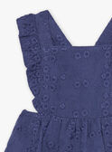 Flower embroidered poplin dress FANELA / 23E1BFN1CHS070