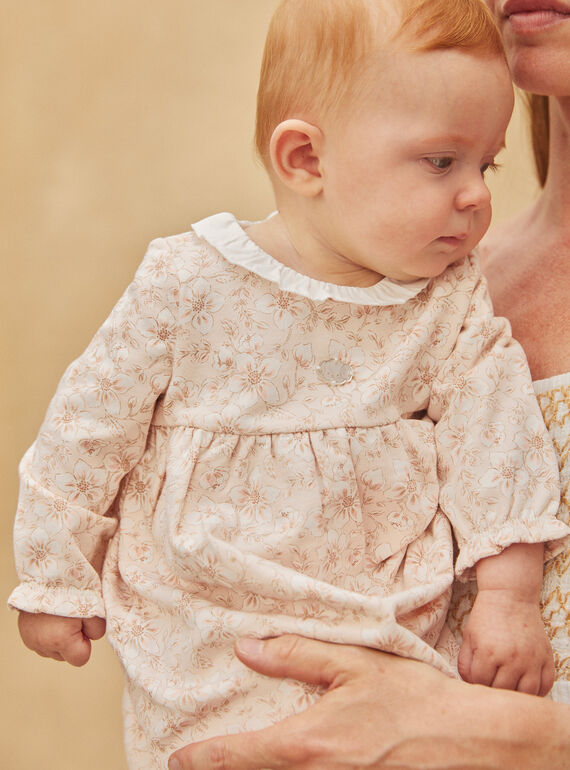 Light gray top, pajama bottoms and socks GOLAURE / 23H0CFL1ENS301