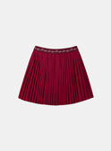 Red SKIRT LIRAMETTE 1 / 24H2PF91JUPD307