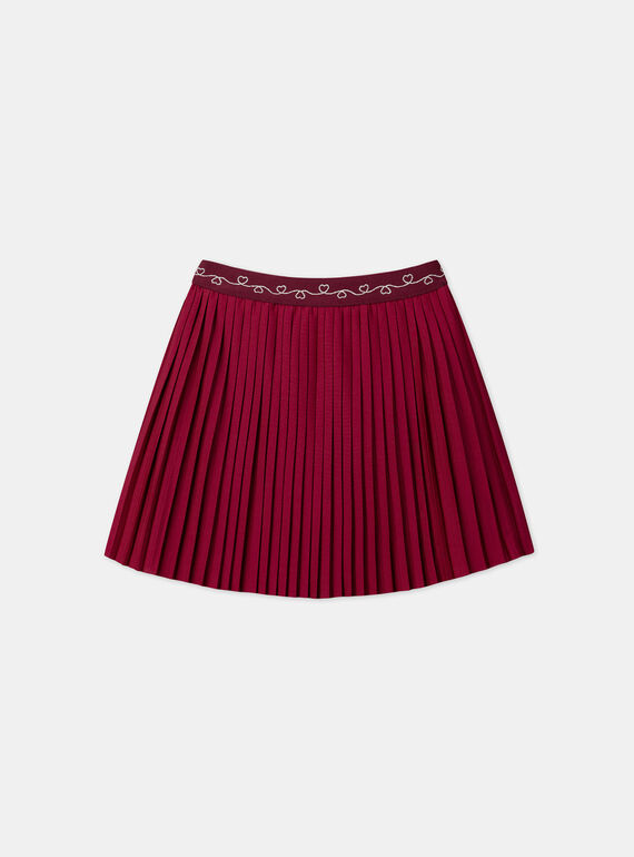 Red SKIRT LIRAMETTE 1 / 24H2PF91JUPD307