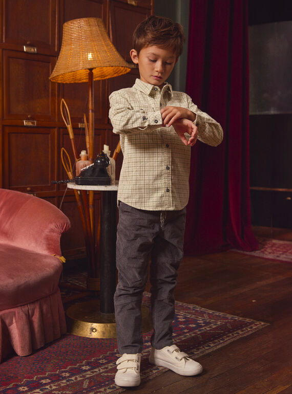 Light beige SHIRT LADCARAGE / 24H3PGQ1CHM811