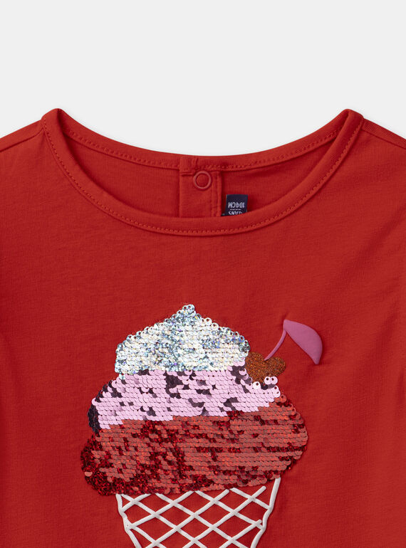 Red TEE SHIRT SS MLUTIETTE / 25E2PFQ1TMC050