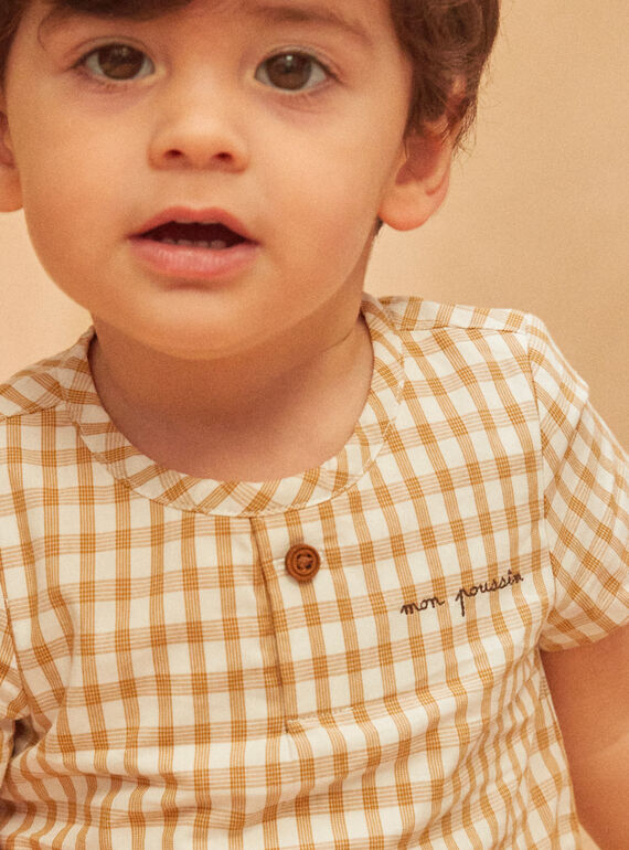 Light brown BODYSUIT KAJULIEN / 24E1BGD2BOD809