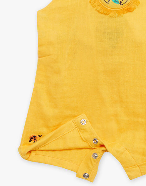 Short yellow overalls FARAMEL / 23E1BGS1SAC102