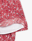 Baby girl floral print poplin dress with bloomer CAURELIE / 22E1BFP1CHS808