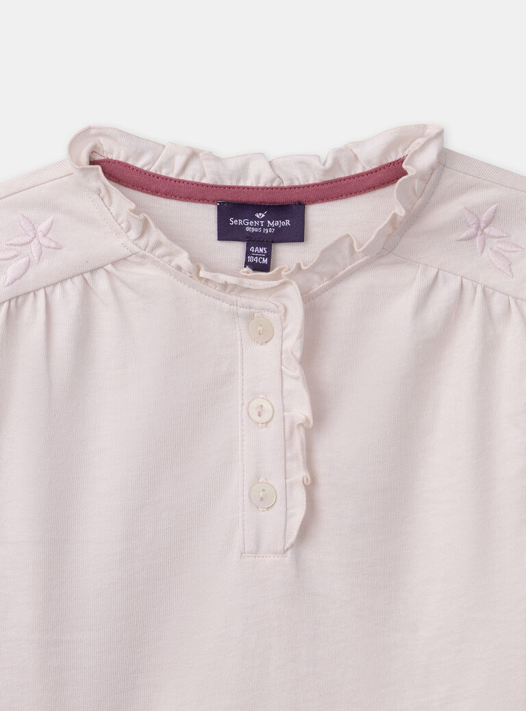 Pink TEE SHIRT LS NRABLOETTE / 25H2PFV2TMLD319