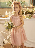 Pink sequin dress FYSQUIETTE / 23E2PFE2ROBD333
