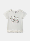 Light beige TEE SHIRT SS MISORETTE / 25E2PF91TMC808