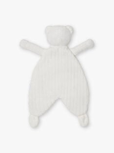 Ecru teddy bear plush baby girl BOROMAN / 21H0AM41JOU001