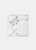 White HOODED BATH TOWEL - (BATH) MITT MOHAN / 25E0AM12POI000